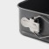 The form for baking the share "Elin. Square ", 20 × 6.5 cm, removable bottom, anti -stick coating, black color