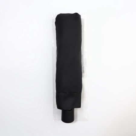 Automatic “plain” umbrella, with a reflective boot, 3 addition, 8 spokes, r = 46/55 cm, d = 110 cm, black color is black-4