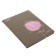 Universal diary for grade 1-11 Flower, hard cover, artificial leather, foam rubber, silkography, liesse, 80 g/m2