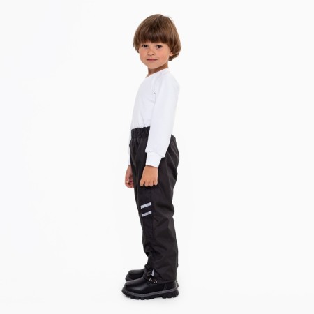 Baby trousers, black color, height 140 cm-1