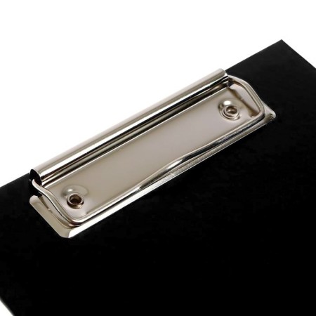 A tablet with a clamp A5, 2 mm, calligrata, cardboard/boumville, black (clipboard)-1