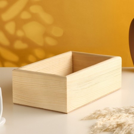 Cashpo wooden natural 25x15x9cm-1