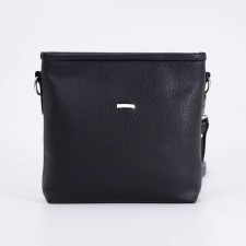 Bag Cross-Bodi with a zipper, black color