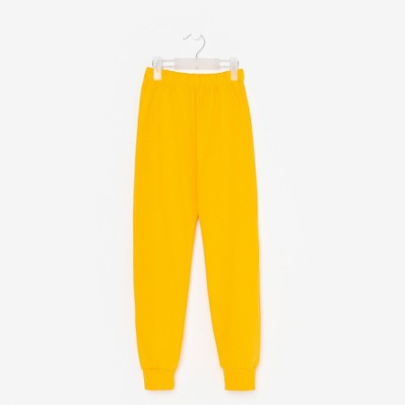 Costume (jumper, trousers), children, yellow color, height 134 cm-8