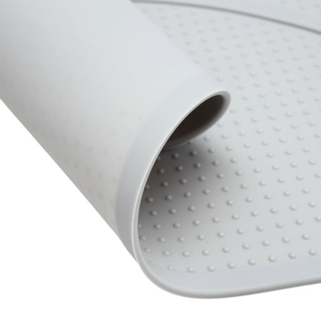 Silicone rug for a bowl, 40 x 30 cm, gray-4