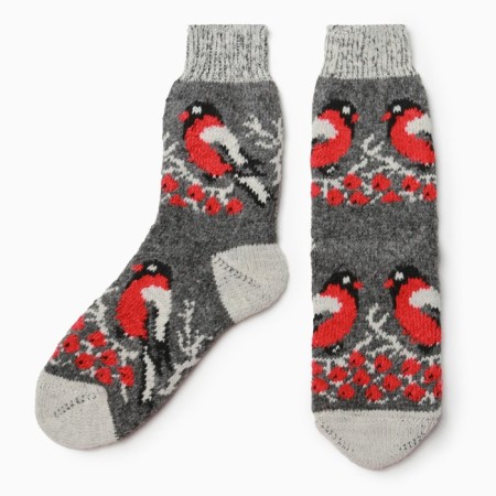 Women's socks, gray color, size 25