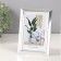 Photo frame plastic 10x15 cm "Silver" 1x12.4x17.2 cm