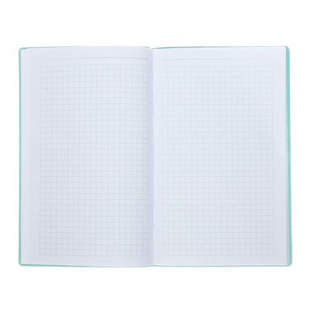 The weekly Little A5, 64 sheets, on the stitch, an integrated cover of artificial leather, turquoise-2