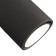 Wall-flowing lamp Mantra Sal, GU10, 1x10W, 128x80x80 mm, matte black color