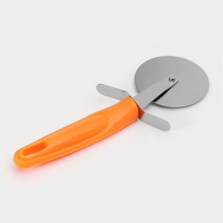 Knife for pizza and dough the orange, 19 cm, d = 6.7 cm, orange color-6