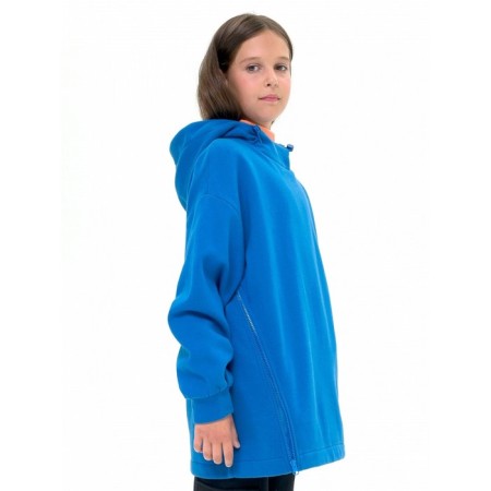 Sweatshirt for girls, height 164 cm, blue color-2