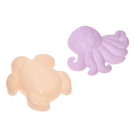 Kinetic sand, 2 molds, 200 g, purple color-4