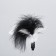 Nevali toy with cat mint and feather, 9.5 cm, blue