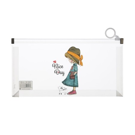Lightning folder-convert format A6, 180MKR, with a drawing "Little Girl", mix-1
