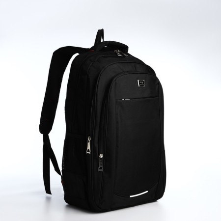Youth backpack on lightning, 4 outer pockets, black/gray color-2