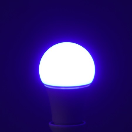 LED LED RGB, with a remote control, A60, 7 W, 560 lm, E27, 220 B-5