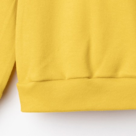 Kidsa (sweatshirt, shorts) minku, yellow color, height 104 cm-8