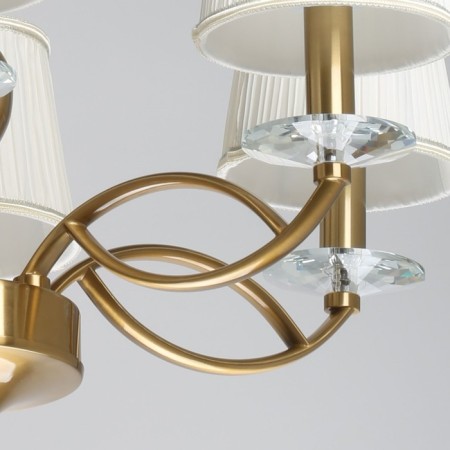 Sylvia chandelier, size 68x165x68 cm, 240W 6xe14-10