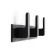 Cappio CVP007 hanger, aluminum, three -rod, black color