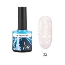 TNL Professional Ice Top, No. 02 with transparent pearl mica, 10 ml