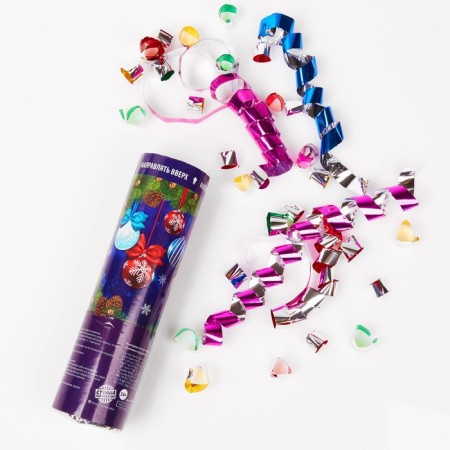 New Year's Clap "Christmas Toy", pneumatic, 15 cm, for the New Year-2