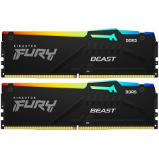 Память DDR5 2x8GB 5200MHz Kingston KF552C36BBEAK2-16 Fury Beast Black Expo RGB RTL Gaming P   106502