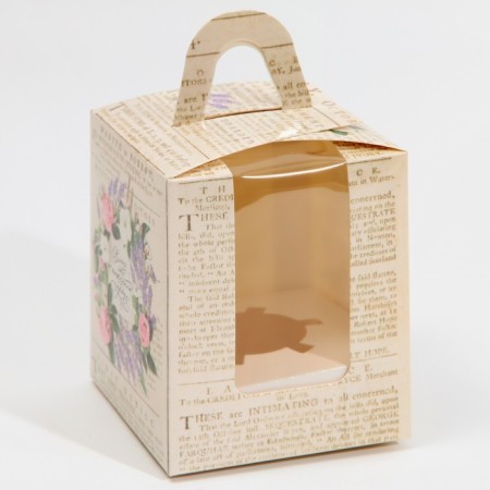 Capley box, confectionery packaging, 1 cell “What the heart wishes”, 9 x 9 x 11 cm-1