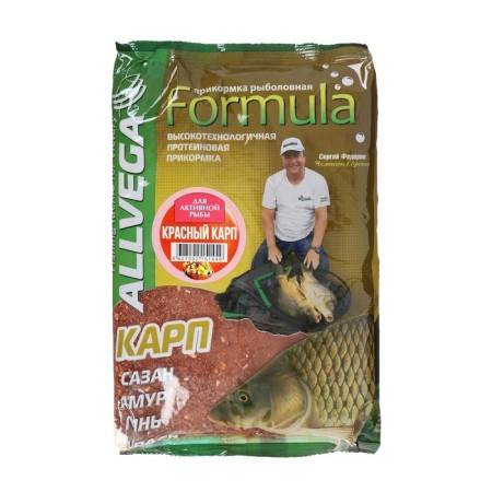 Bait Allvega Formula Red Carp, Red Carp, 900 g