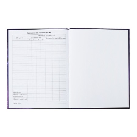 Universal diary for grades 1-11, "kitten", solid cover 7BC, glossy lamination, 40 sheets-11