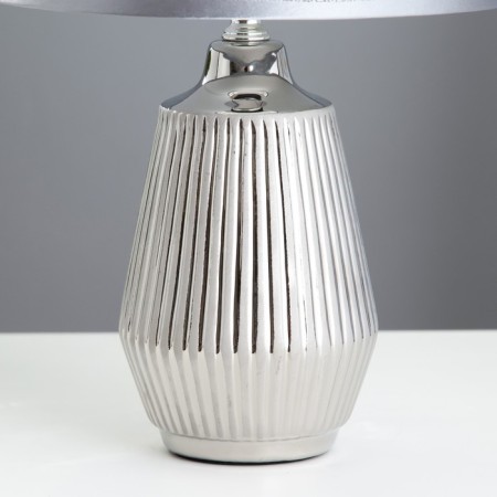 Barie table lamp E14 40W chrome 22.5x22.5x35 cm Risalux-4