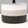 Aristia desktop lamp E14 40W white-black 16x16x28 cm