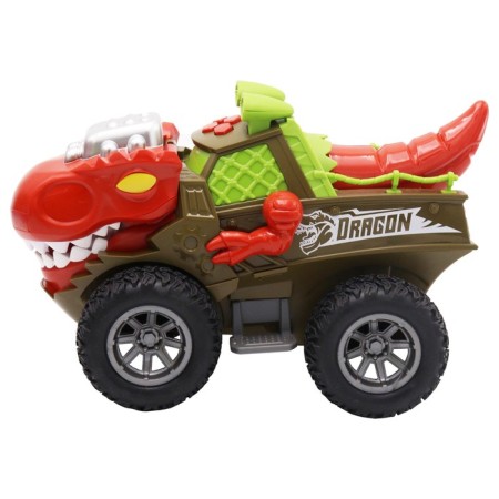 Inertial Funky Toys "Red Tyrannosaurus", with light and sound-2