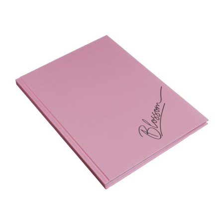 Diary of Leduced A5, 80 sheets of "flowing", solid binding 7BC, lamination of software velvetez, foil embossing, block 65g/m2-2