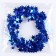 Wire for crafts and decor "Star" length - 5 meters, blue color