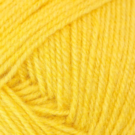 Yarn "People's Classics" 30% wool, 70% acrylic 400m/100g (27 lemon)-6