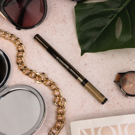 Eyline Precise Brush eye eyeliner, ultra -resistant, black tone