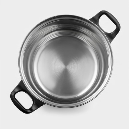 A stainless steel pan of the Black Night, 2.2 l, with a lid,-4