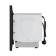 Built -in microwave oven Homsair Mob205gb, 1080 watts, 20 l, 5 modes, black