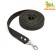 Canvas leash 7 m x 3.5 cm, dark green