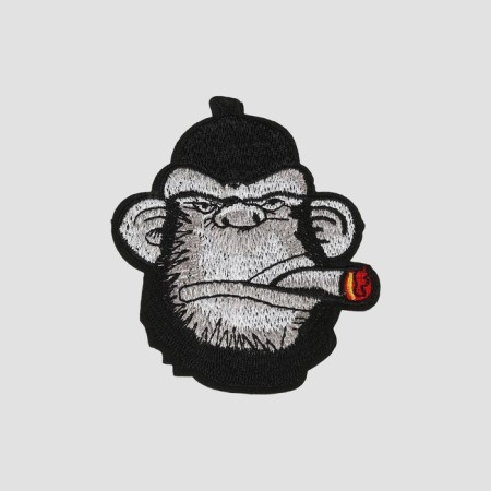 Thermal appliance "Gorilla with a cigar", 9.2 × 8 cm, black color-1