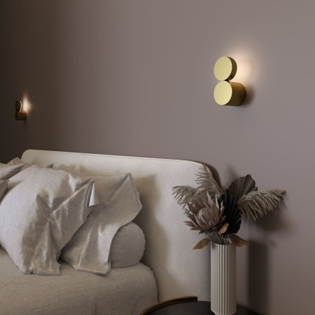 Interior backlight Elektrostandard, Brioni LED 6 W, 70x80x160 mm, IP20, Color gold-1