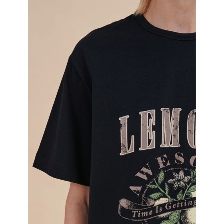 Female T -shirt, size l, black color-3