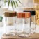Glass Bank for bulk products "Sharm", 560 ml, color mix