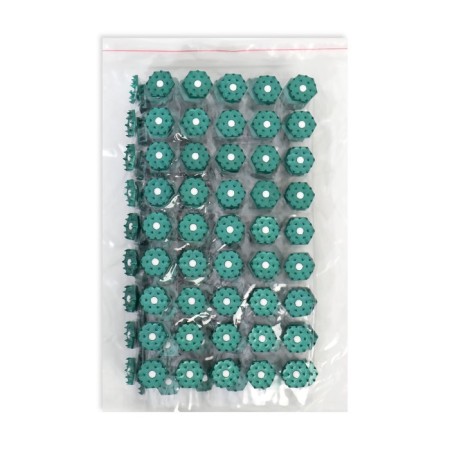 Iplikator-river, PVC base, 360 modules, 56 × 62 cm, transparent/green color-9