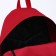 School textile school with a colored pocket, 30x39x12 cm, burgundy/black color