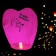 Wishes “I love you” heart, pink