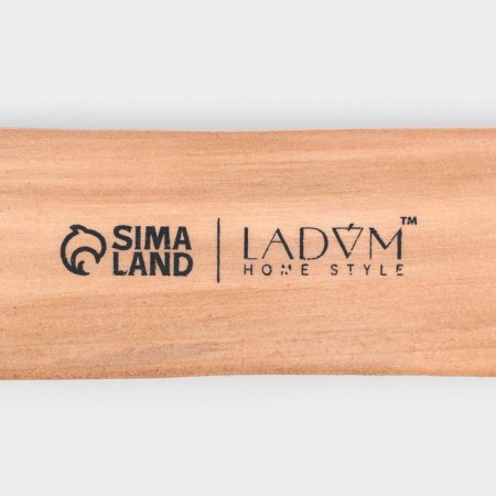 Щётка для одежды и обуви деревянная LaDо́m, 18.5×5×4 см, 200 пучков-4