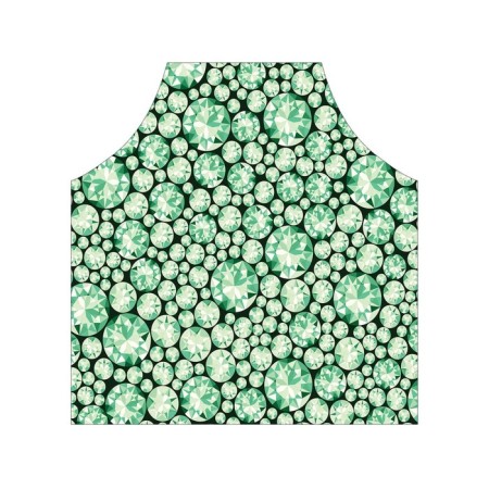 Apron kitchen with a photo print "Sea of ​​topazes", adjustable, size OS-2
