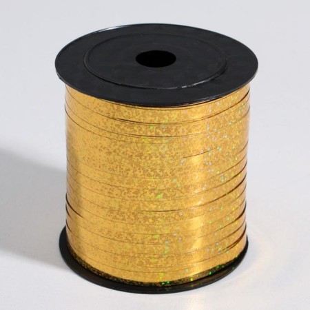 Metallized packaging tape, gold, 5 mm x 225 m