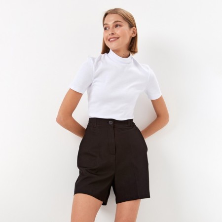 Women's shorts Minaku: Casual Collection Black Black, Rr. 40-4